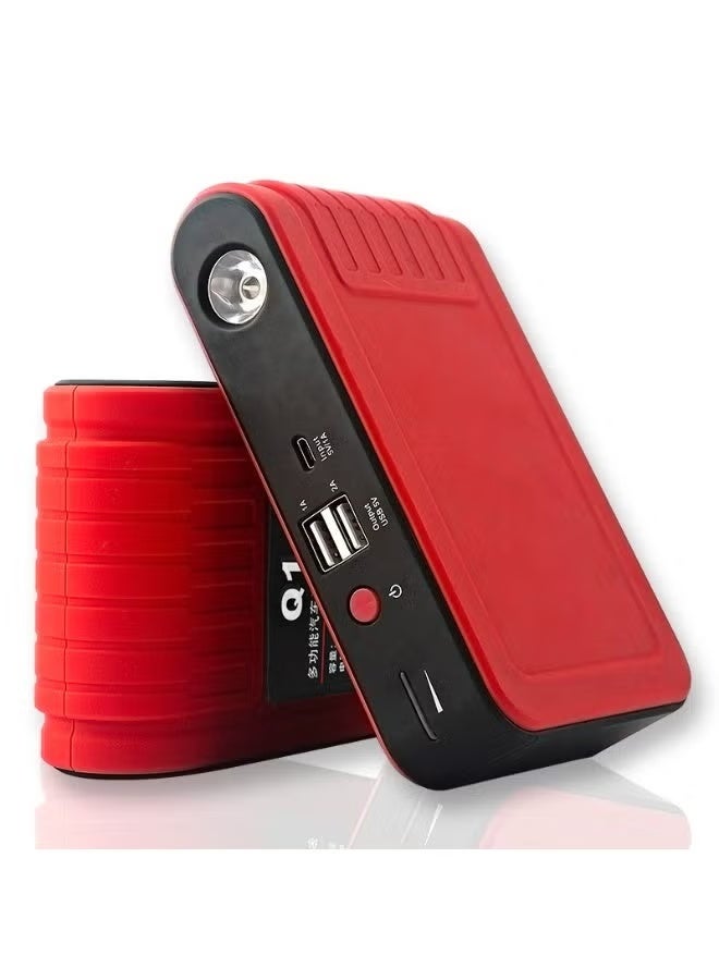 JAJEEK Portable Lithium Battery Power Bank & 12V Safe Car Jump Starter | Optional Mini Car Jump Starter | High-Capacity Emergency Battery for Phones, Tablets & Vehicles - Image 1